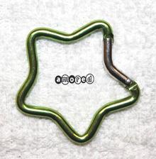 Sternkarabiner grün