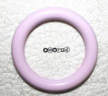 Holzringe mittel rosa