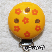 Motivclip Blümchen mais