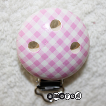 Motivclip Karo rosa