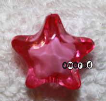 Acryl Sterne pink