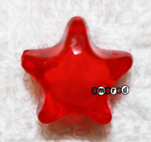 Acryl Sterne rot