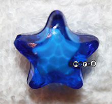 Acryl Sterne blau