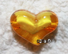 Acryl Herzli klein mais