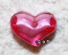 Acryl Herzli klein pink