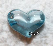 Acryl Herzli klein hellblau