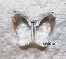 Acryl Schmetterling weiss