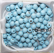 Sicherheitsperlen babyblau 
