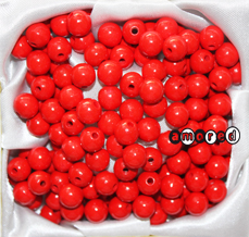 Sicherheitsperlen rot 