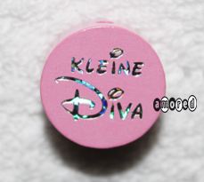 Glitzerscheiben Kleine Diva babyrosa