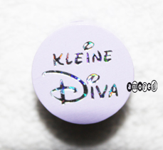 Glitzerscheiben Kleine Diva flieder