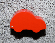 Auto Uni klein rot