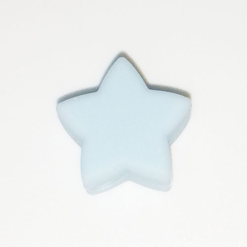 Beissmotiv Mini Sternli babyblau           	 