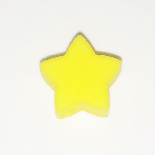 Beissmotiv Mini Sternli gelb                               	 