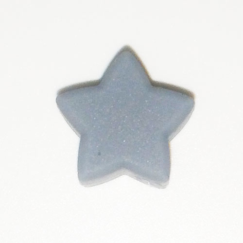 Beissmotiv Mini Sternli  grau                         	 