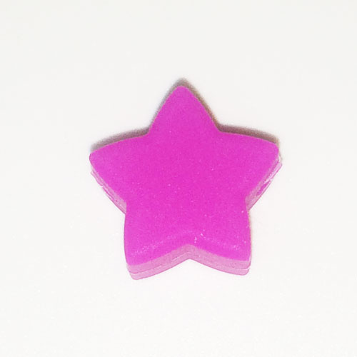 Beissmotiv Mini Sternli dunkelpink 
