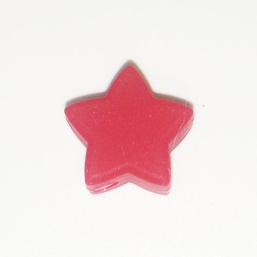 Beissmotiv Mini Sternli  rot                                	 