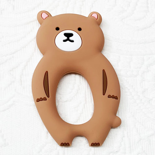 Beiss-Ring Bär braun   