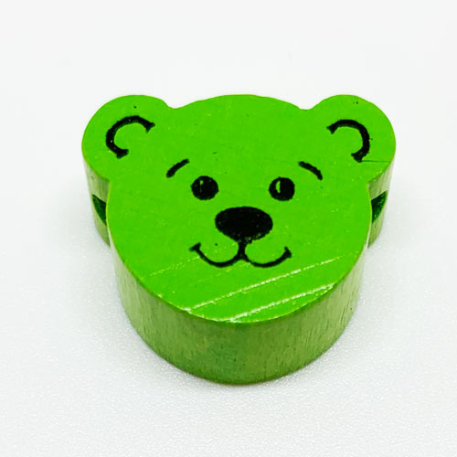 Bär mini gelbgrün 