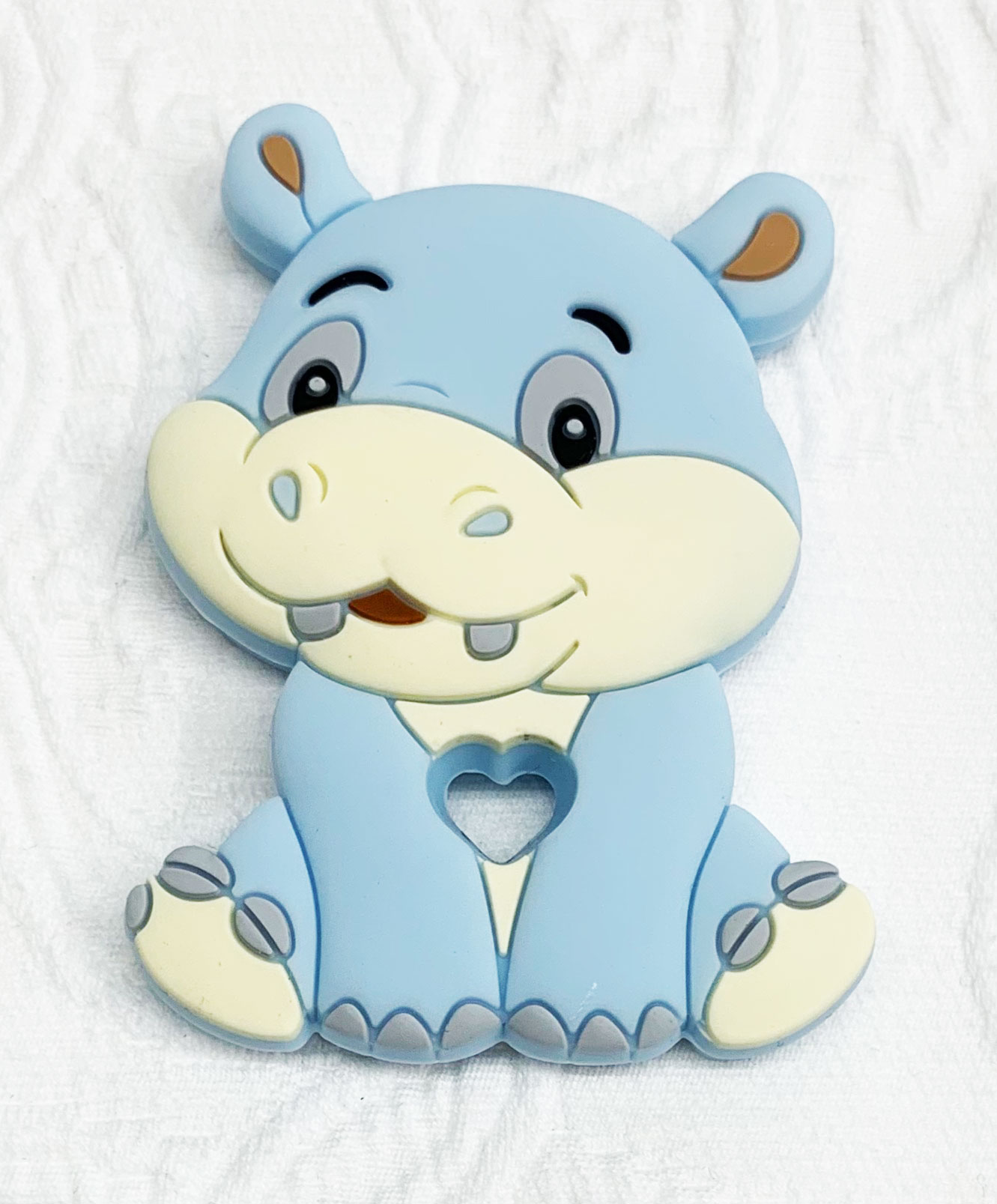 Beiss Anhänger Hippo babyblau 