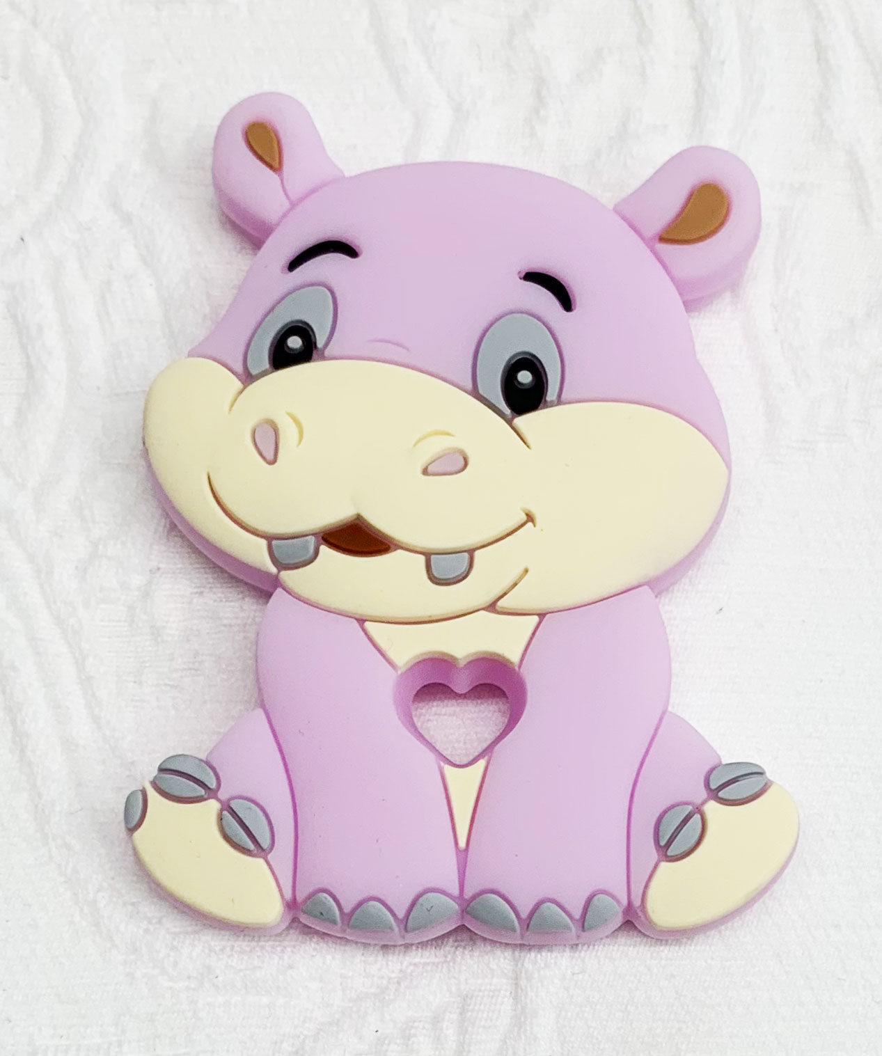 Beiss Anhänger Hippo babyflieder 