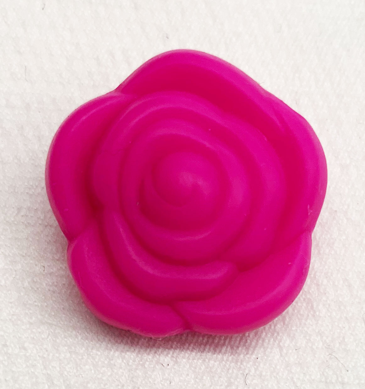 Beissmotiv Rose dunkelpink 