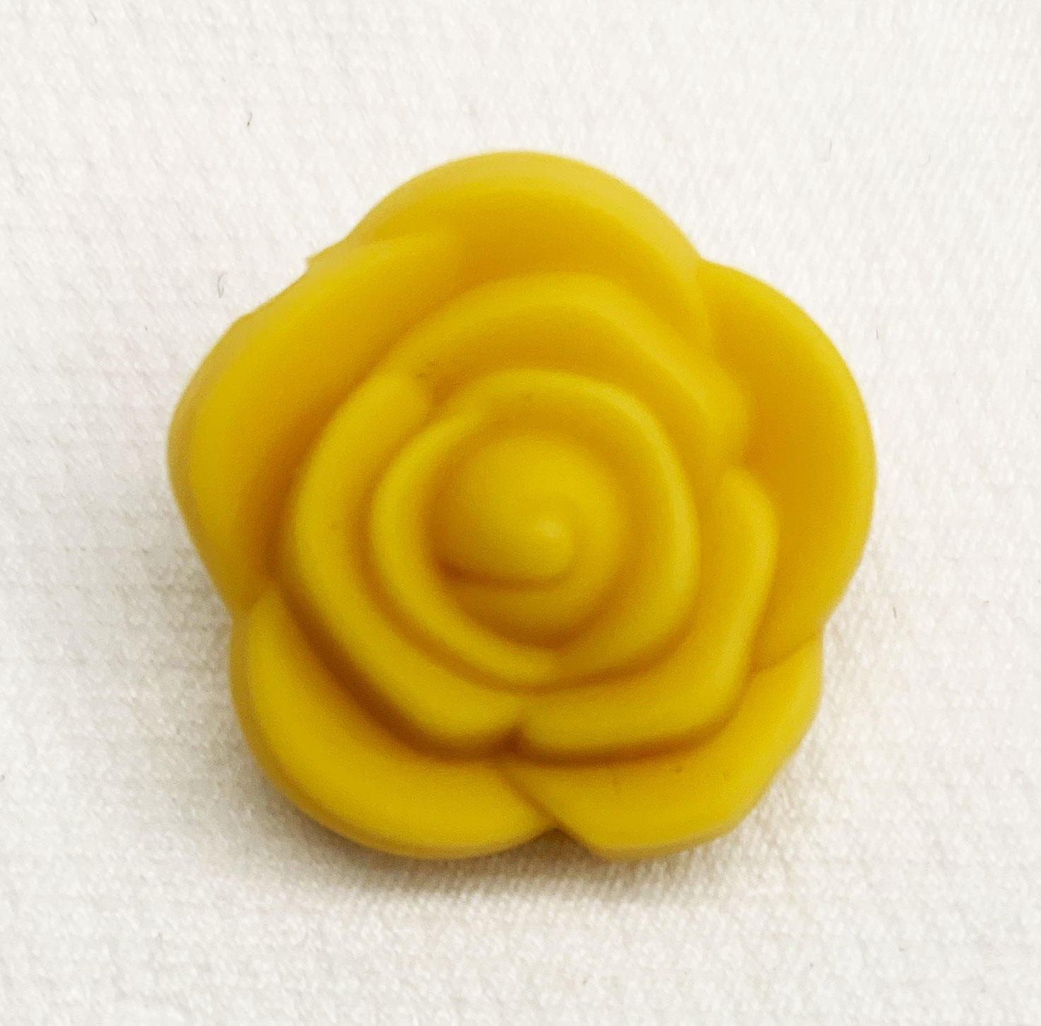 Beissmotiv Rose senfgelb 