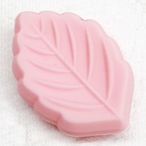 Beissmotiv Blatt babyrosa 