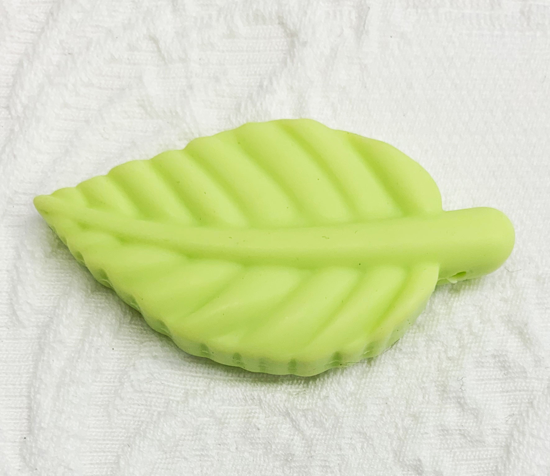 Silikon Blatt Gross Hängend lemon 
