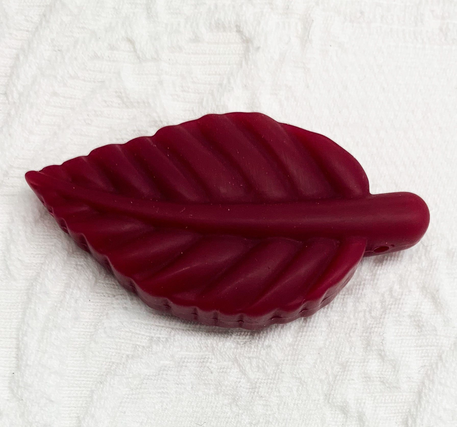 Silikon Blatt Gross Hängend Rotwein 