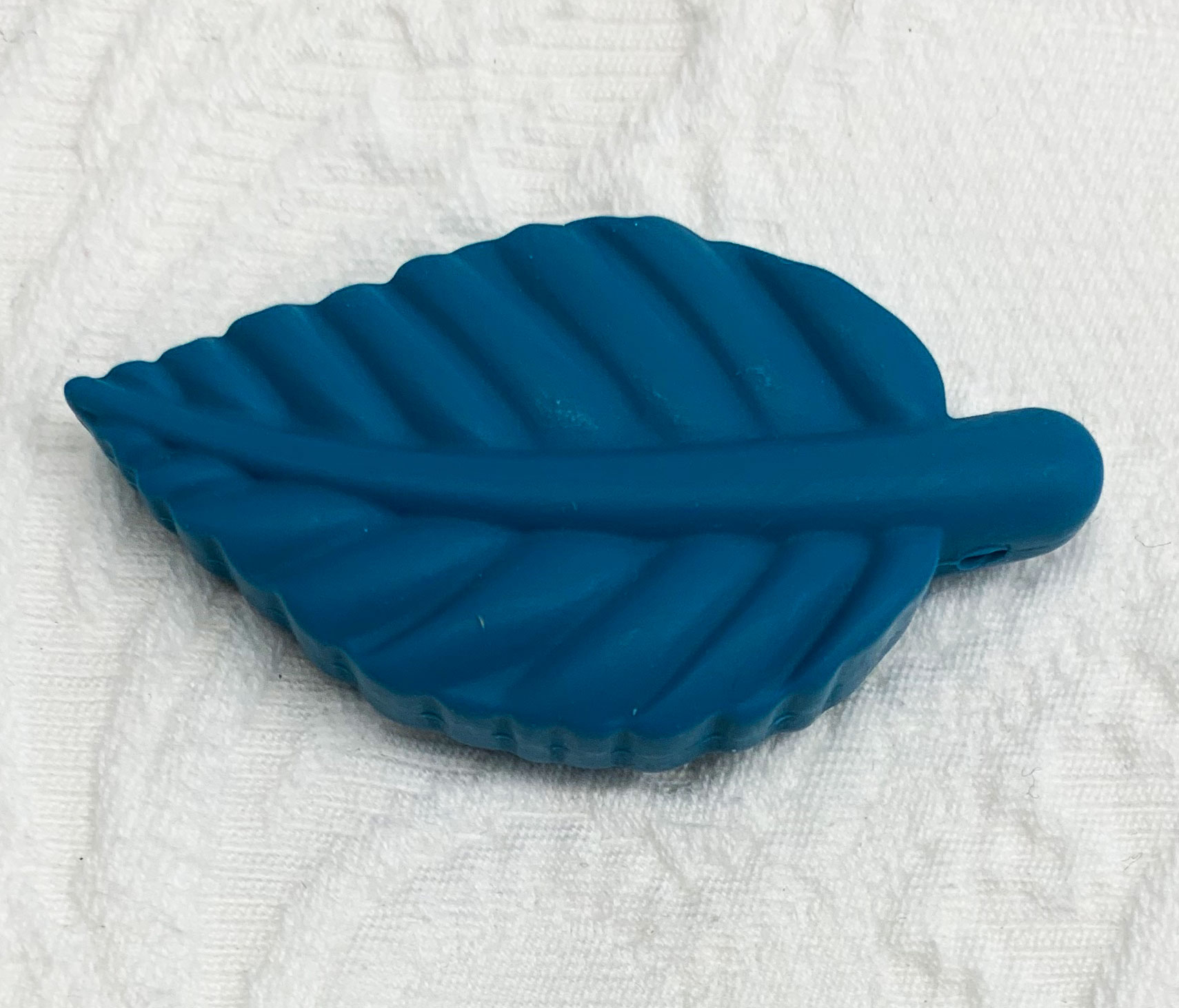 Silikon Blatt Gross Hängend türkis 