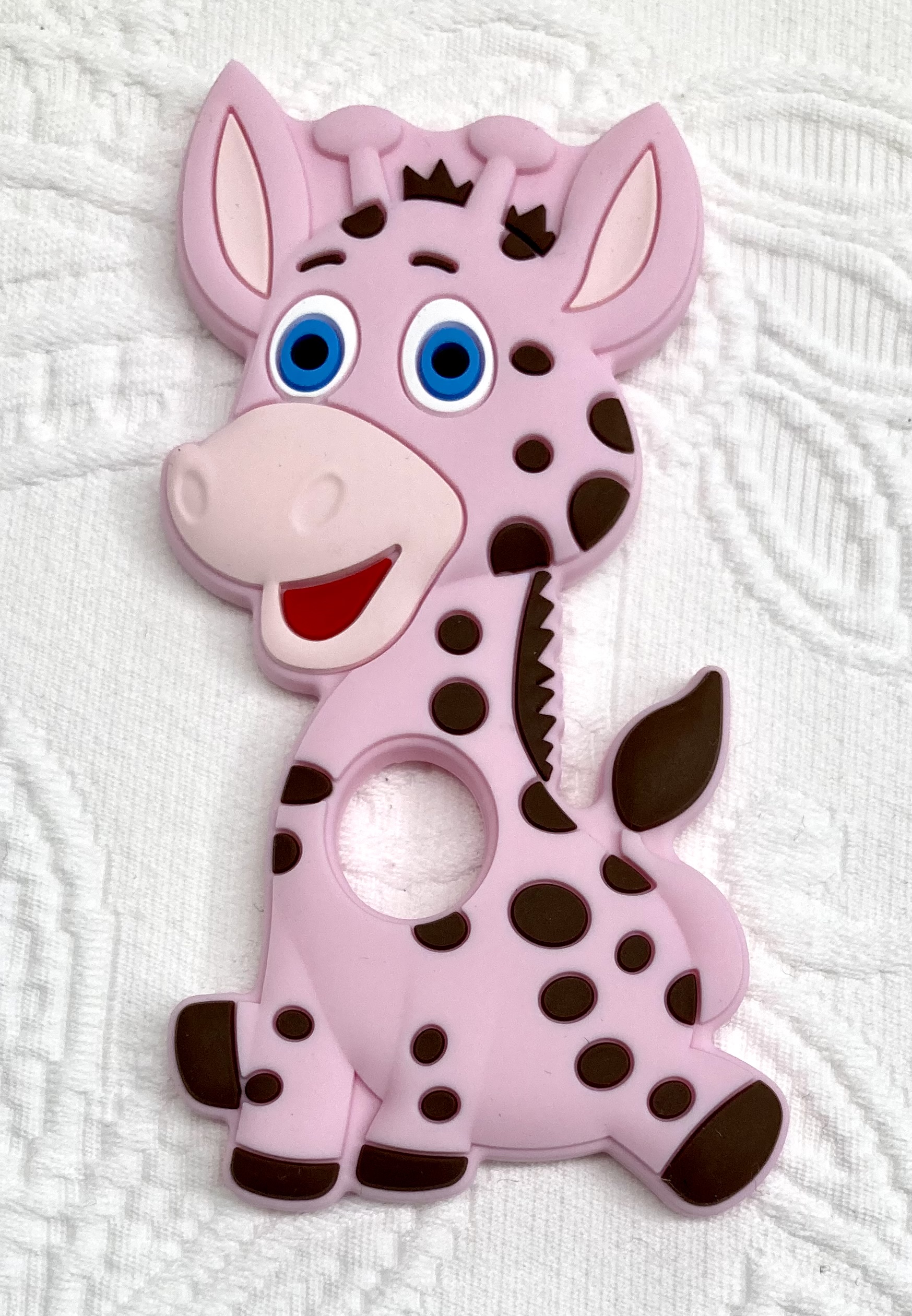 Beiss Anhänger Giraffe mehrfarbig pastellrosa 