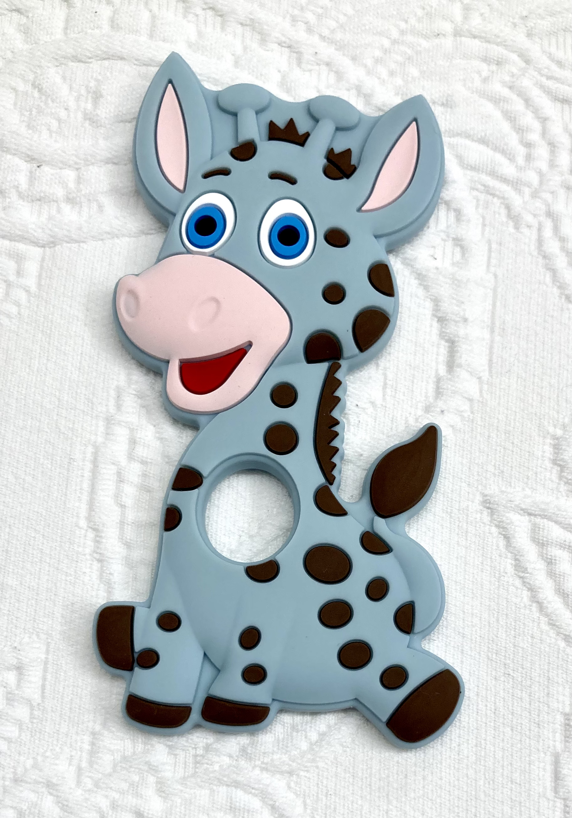 Beiss Anhänger Giraffe mehrfarbig babyblau