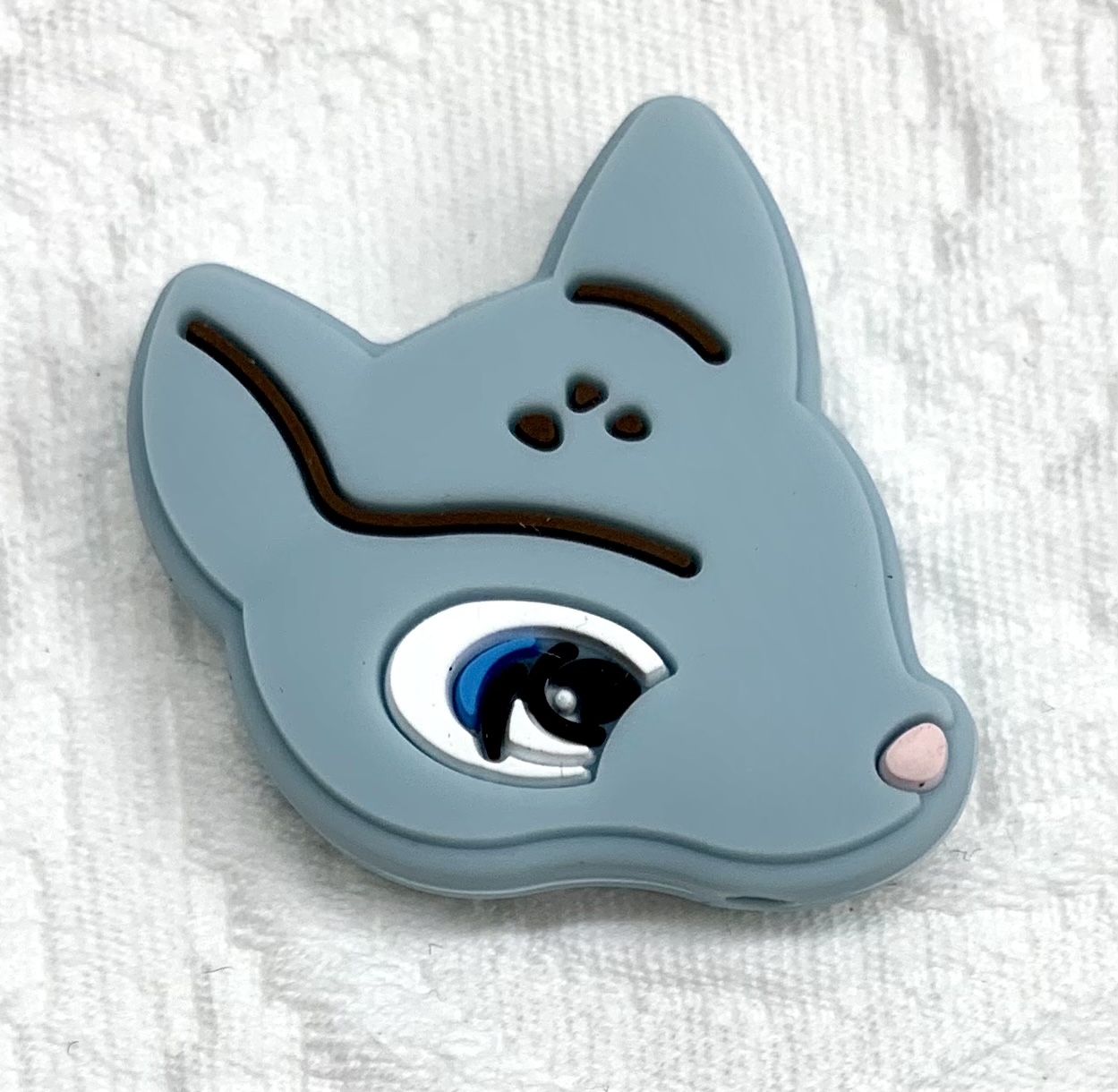 Beissmotiv Reh babyblau 