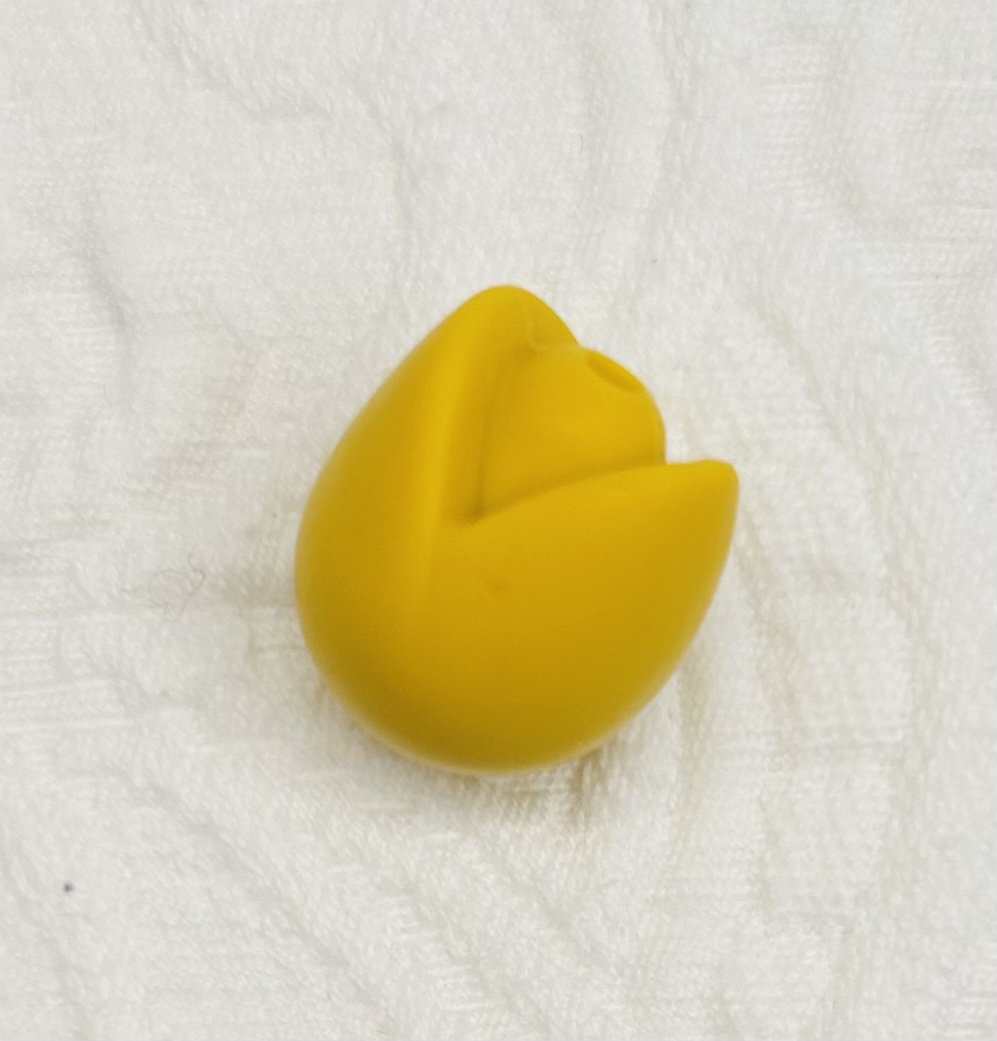 Beissmotiv Tulpe senfgelb 