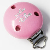 Glitzerclip Diva babyrosa         