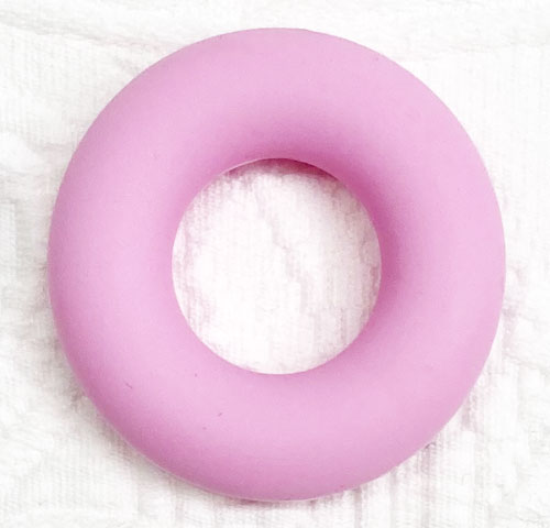 Beissringli/Donut babyrosa 