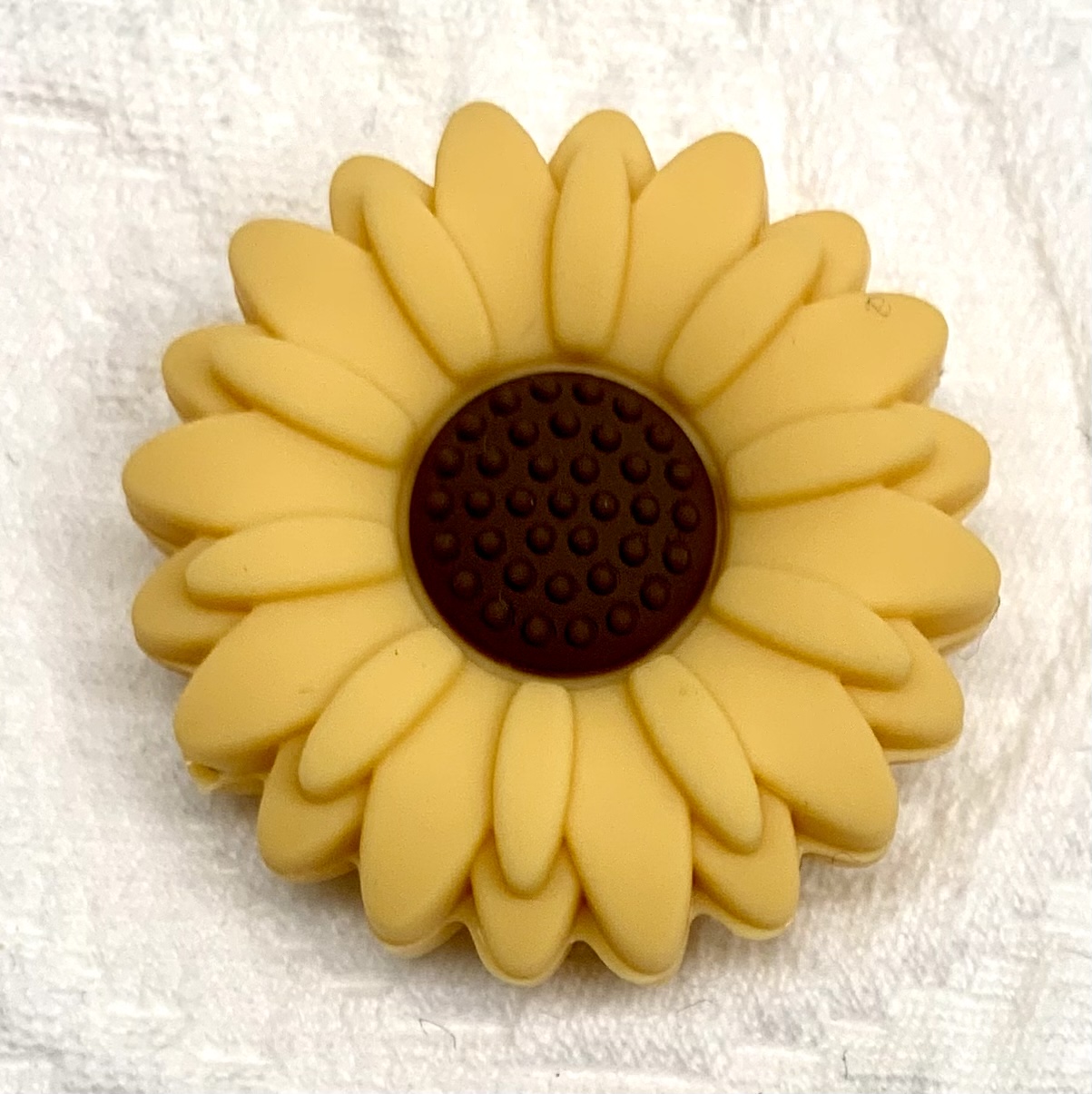 Beissmotiv Big Flower maisgelb 