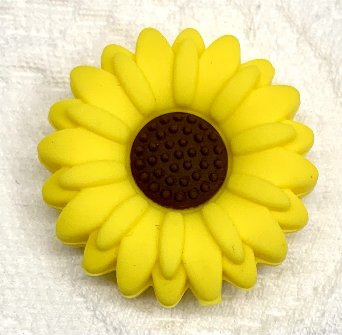 Beissmotiv Big Flower gelb  