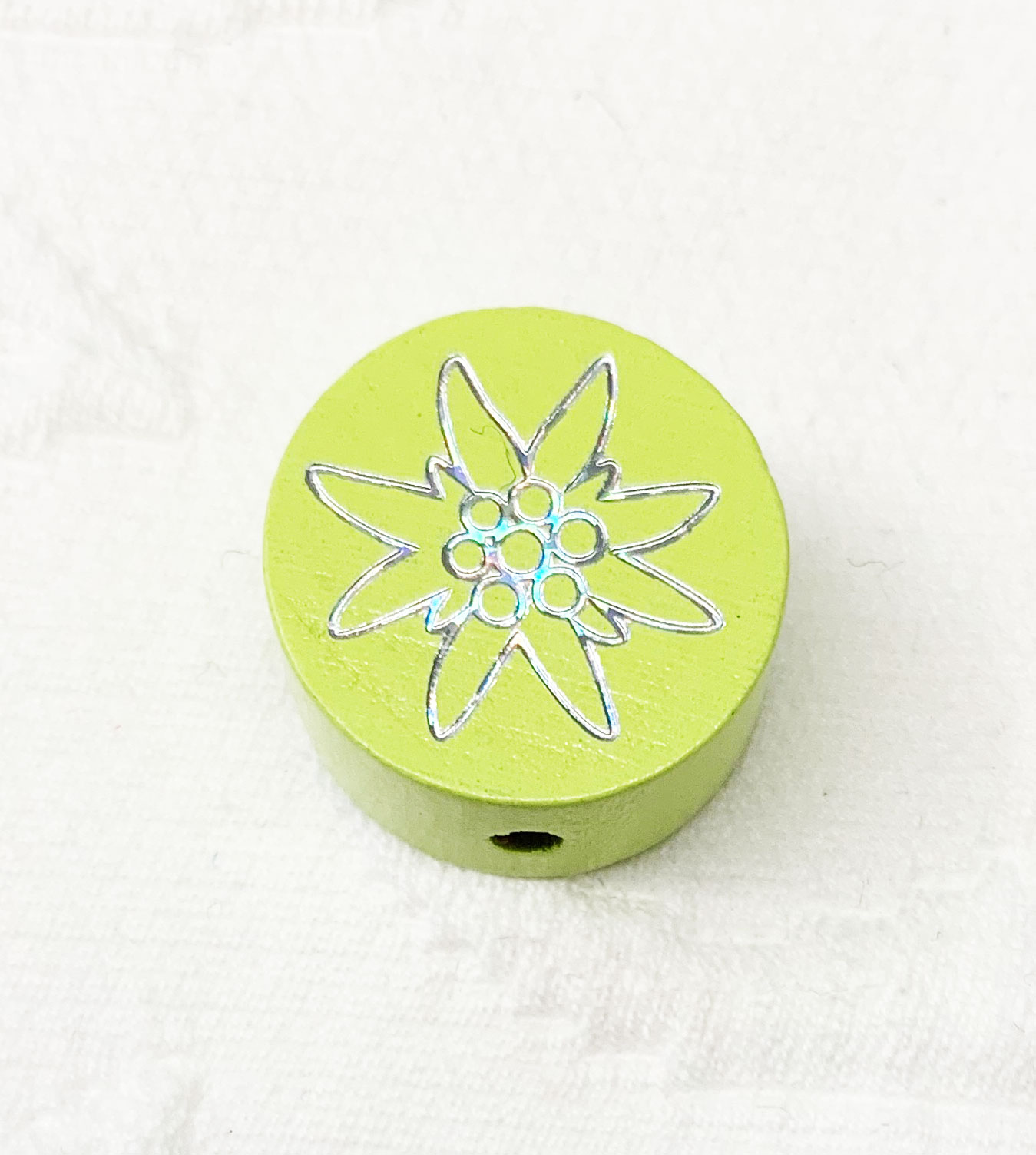 Glitzer-Scheibe Edelweiss lemon 