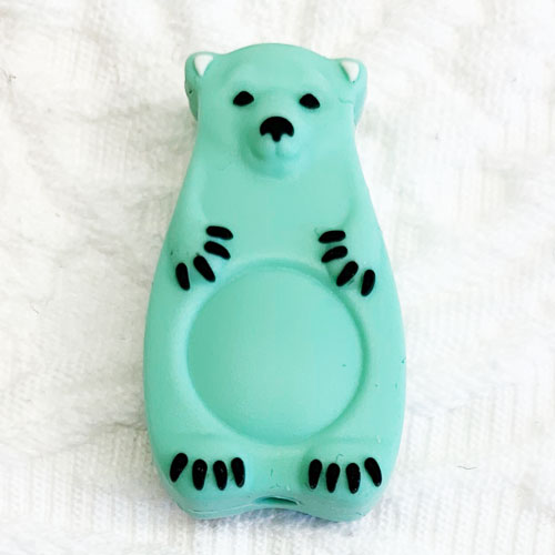 Beissmotiv Eisbär mint 