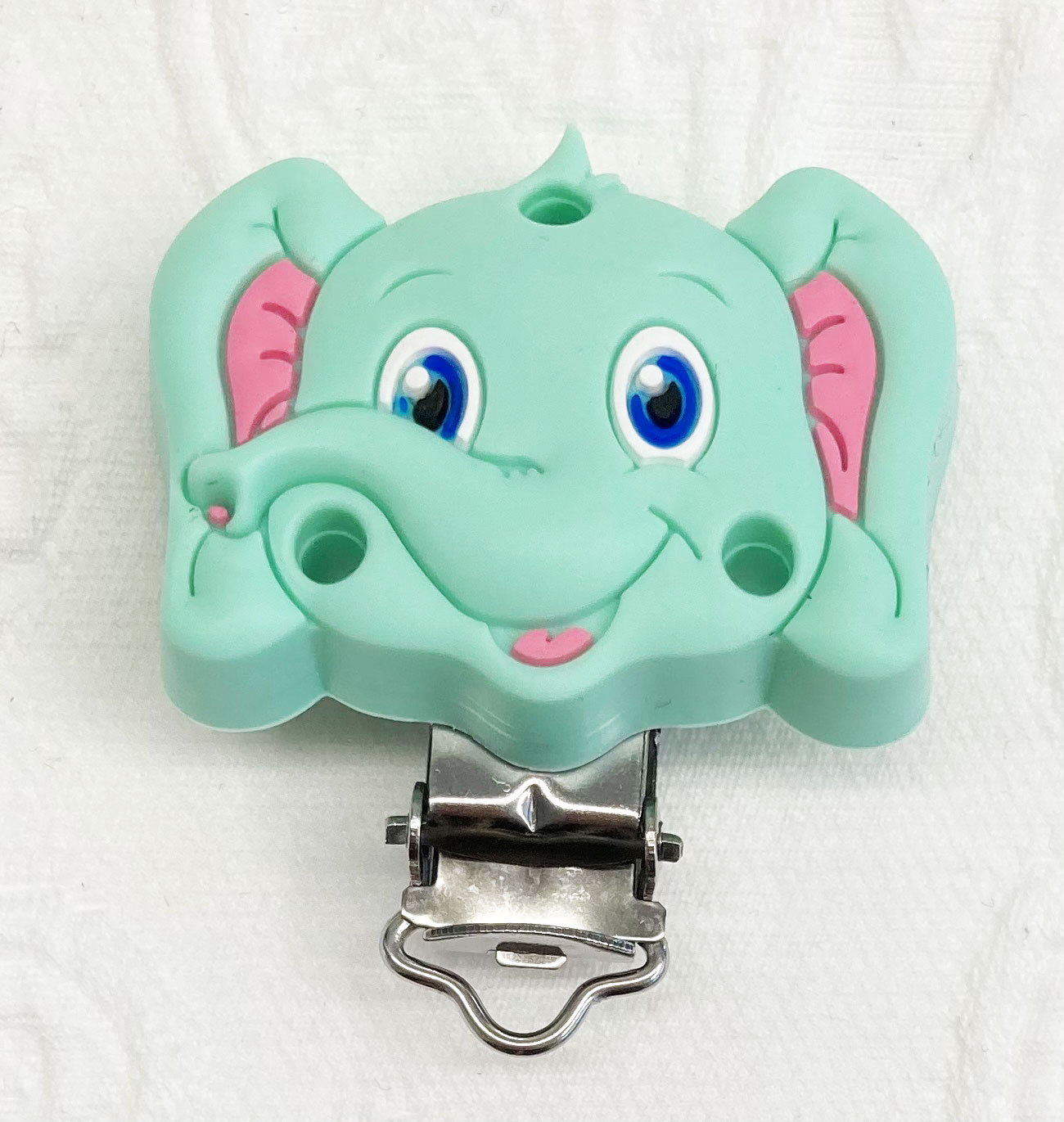 Silikon Formclip Elefant mint 