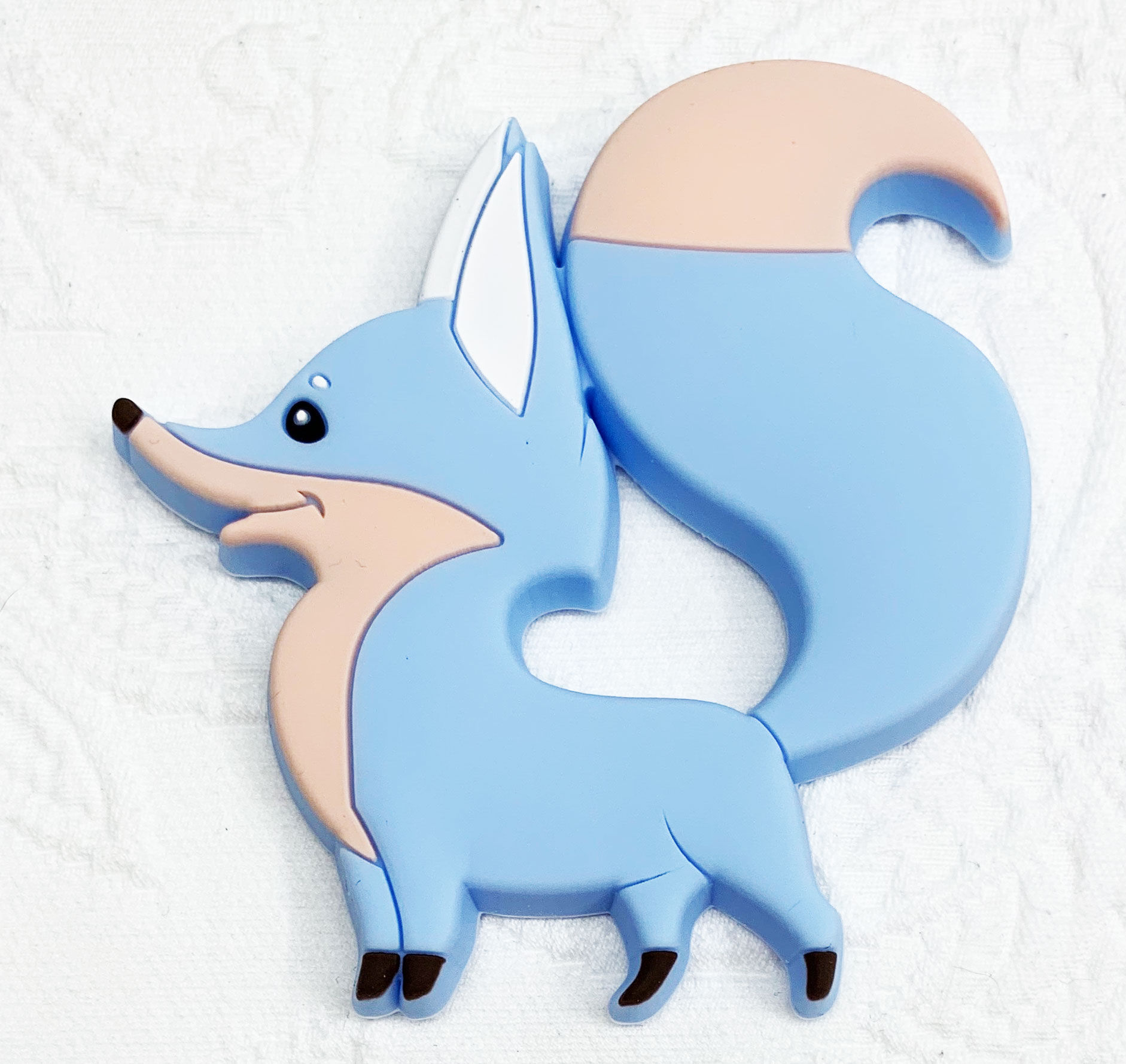 Beissanhänger Fuchs pastellblau 