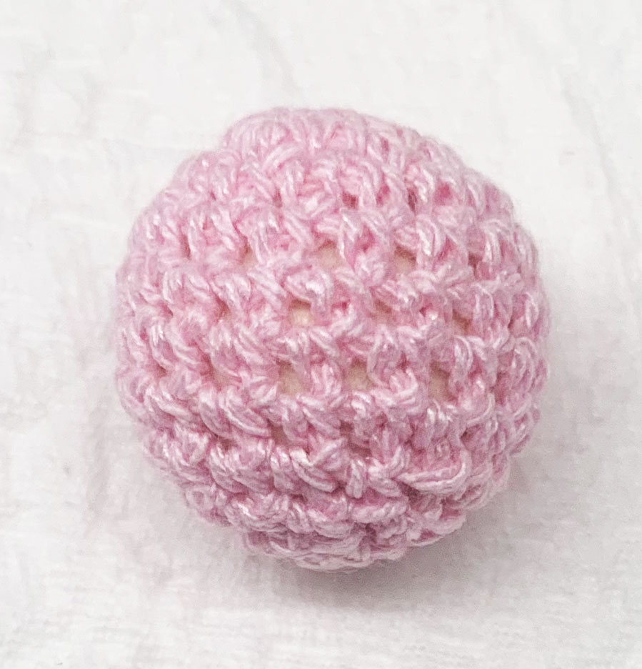 Häkelperle rosa 