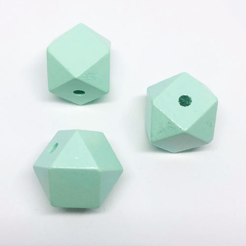 Holz Diamant Hexagon mint 