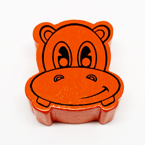 Hippo Kopf orange 