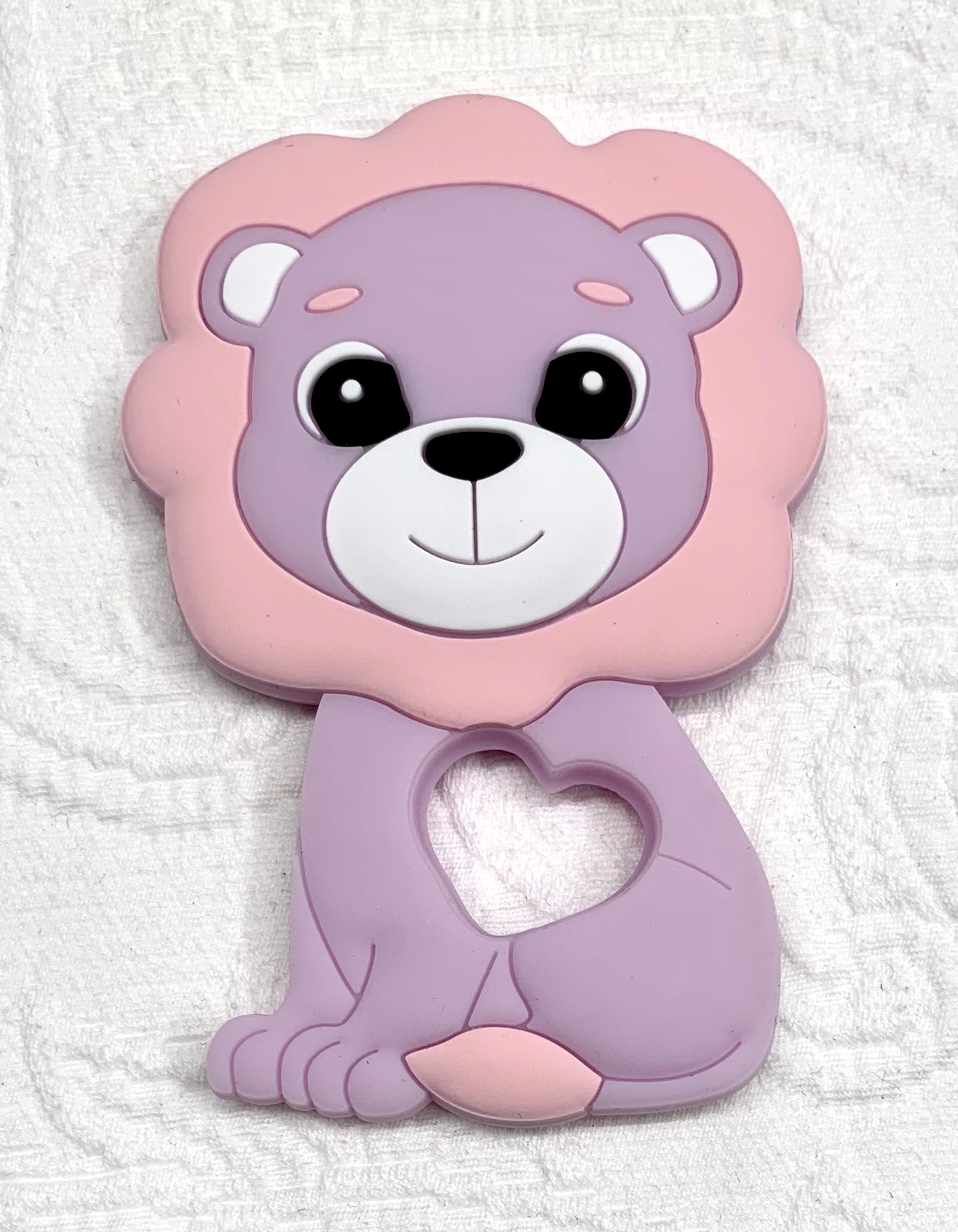 Beiss Anhänger Löwe babyrosa-babyflieder 