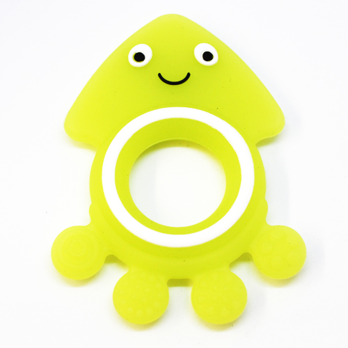 Beissring Oktopus zweifarbig lemon   