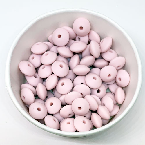 Silikon Linsen pastellrosa 
