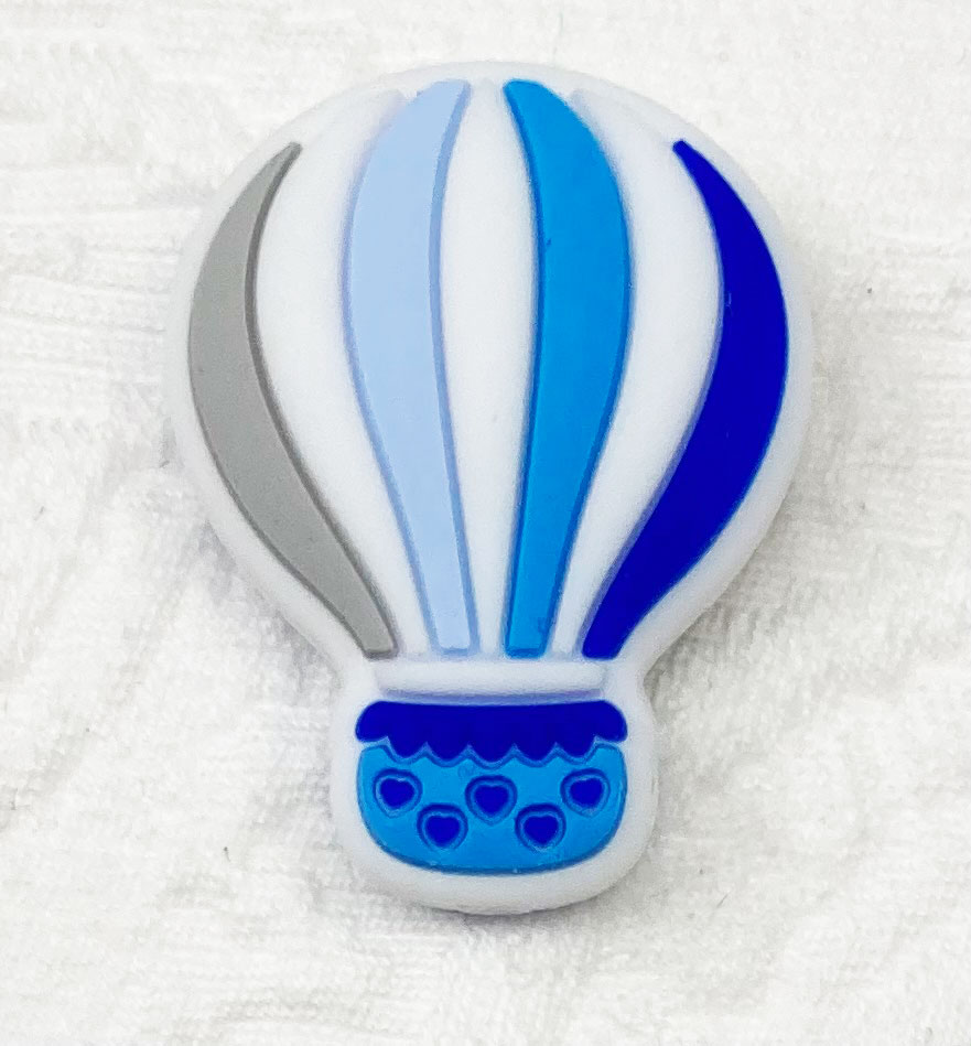 Beissmotiv Heissluftballon blau 